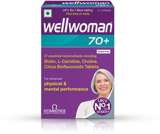 Wellwoman 70+ - Health Supplements (28 Vitamins and Nutrients)