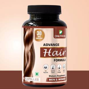 DNUTRIXN Advance Hair Formula | Hair Regrowth & Hair Fall Control | Advanced Formulation