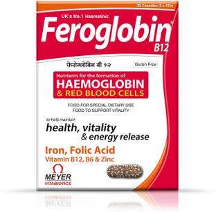 Feroglobin B12 For Men And Women Support Haemoglobin Formation (Pack of 1)