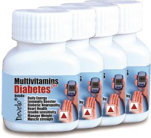 DEVELO Diabetic Multivitamin Supplement for Diabetes Control & Care in Men & Women