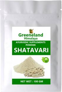 GREENELAND Natural SHATAVARI POWDER ( Asparagus Racemosus ) ( 100 GM )