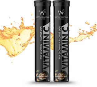 Wattle Castillo Immunity booster Vitamin C Effervescent - 1000mg Emblica L, Zinc - Skin Radiant