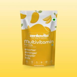 Zentavita Multivitamin Gummies for Kids with added DHA | No Added Sugar