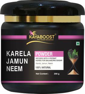KAYABOOST Karela, Neem, Jamun Powder for Health and Blood Sugar Management