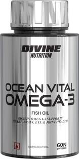 Dn With Divine Nutrition OMEGA-3 FISH OIL-(60)