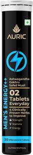 Auric Men S Energy++ Eff Tablets Helps Improve Vitality, Stamina & Strength
