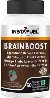 INSTAFUEL Brain Booster Supplements | Brain Health, Mental Clarity, Focus & Memory Support