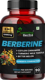 Humming Herbs Berberine HCL 13100MG-Immune Function, Cardiovascular, Gastrointestinal Support
