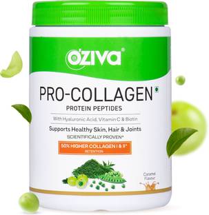 OZiva Pro-Collagen Protein Peptides with Clean Protein for Skin & Hair Health