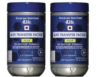 Gurpreet Nutrition 4life Transfer Factor plus (Tri-factor Formula)Pack of 2