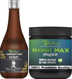 Riffway Height Hit Syrup & Height Max Powder Combo Natural Way To Improve Height Combo