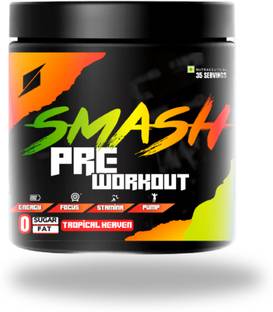 SUPERLITE Smash Pre Workout (Tropical Heaven, 35 Serves) | Performance Shredder Blend