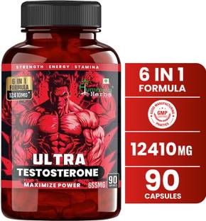 Humming Herbs Ultra Testosterone Boost 12410MG -Maximize Strength & Energy Naturally