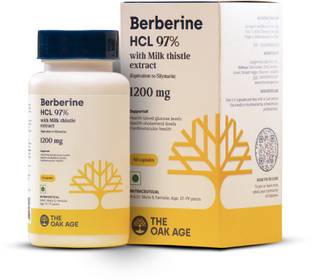 The Oak Age Premium Berberine Supplement with Milk Thistle Extract