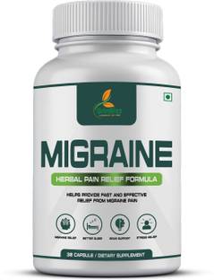 grinbizz Migraine Capsule Natural Herbs Helpful in Migraine Headache & Mind Stress