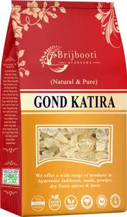 BrijBooti Gond Katira (Raw)| Pure Organic Edible Gum | Tragacanth Gum Crystals |