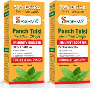 Srishma Tulsi Drop for Immunity Booster (Pack of 2)