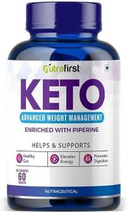 NutraFirst Keto Nutrition Fat Burner Capsules for Naturally Weight Management 1B