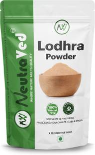 NeutraVed Natural Lodhra Bark Powder Ayurvedic Herb for Skincare and Wellness