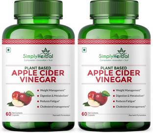 Simply Herbal Apple Cider Vinegar Capsules 500mg