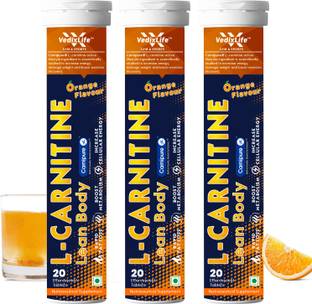 VedixLife L-Carnitine Lean Body, 2000 mg Carnipure® | Helps Convert Fat into Energy