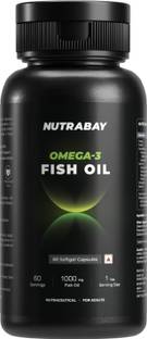 Nutrabay Wellness Fish Oil Omega 3 - 1000mg