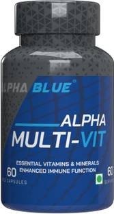 alpha blue Alpha Multi Vit Capsules | Veg Capsules, Essential Vitamins & Minerals