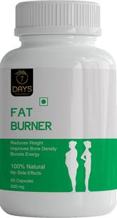 7 Days Fat Burner Supplements for Men Women with Garcinia Cambogia for Slimming Capsule