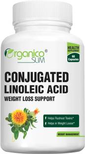 organicoslim CLA Fat Burner Conjugated Linoleic Acid, Supports Weight Loss, Lean Muscle