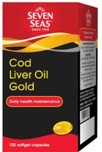 SEVEN SEAS COD Liver Oil Gold, 100 Capsules -