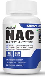 NutriJa N-Acetyl Cysteine (NAC) 600 mg - 60 Veg Capsules