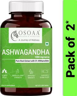 Osoaa Root Extract Ashwagandha with 5% Withanolides Ayurvedic Tablets Stress Relief