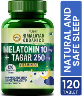 Vlado's Himalayan Organics Melatonin+Tagar 120 Tablets