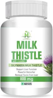 Healthy Nutrition Milk Thistle - Liver Support | Silybum Marianum Liver Detox for Men & Women