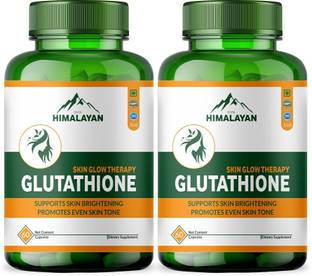 Divya Himalayan Skin Glow Therapy with Glutathione and Vitamin C - 1000mg - 120 Capsules