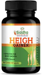 Siddha cure Heigh Gainer capsule for Fast growth to Look Longer