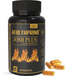 HEALTHPRIME Josh Plus Gold Capsule For Stamina, Power & Timing Booster