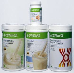 HERBALIFE KULFI SHAKE 500G PPP 400G SHAKEMATE 500G AFRESH LEMON 50G