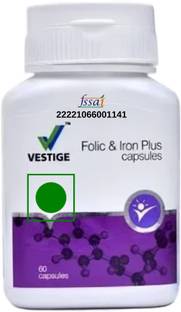 VESTlGE Vestige Folic & Iron Plus – 60 Capsules