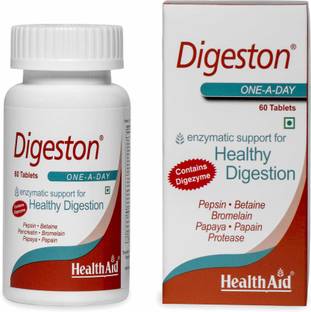 HealthAid Digeston - Digestive Enzyme Blend for Healthy Digestion & Relief