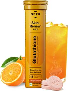 SETU Glutathione & Vitamin C Effervescent tablets 500mg for Glowing Skin