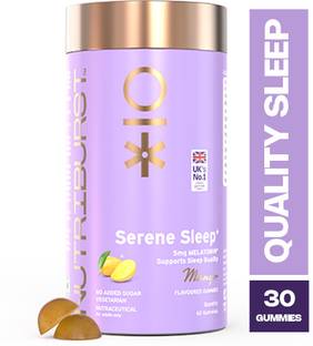 Nutriburst Serene Sleep For Quality sleep With Wild Himalayan Cherry