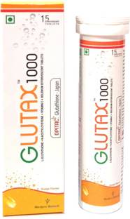 Glutax L-Glutathione 1000mg with Vitamin C Effervescent Tablet