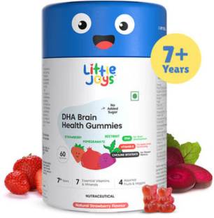 Little Joys DHA Brain Health Gummies (7-12 years) | Improves Sleep, Mood & Concentration