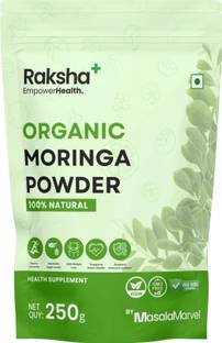 MASALAMARVEL Raksha Plus Organic Moringa Powder By Masala Marvel