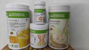 Herbalife Nutrition WEIGHT LOSS F1 MANGO SHAKE & SHAKEMATE & PROTEIN POWDER200GM & AFRESH PEACH
