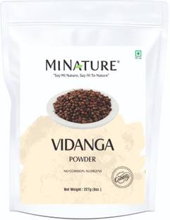 mi nature Vidanga Powder | Pure And Natural | Also Known As False Black Pepper | 227g