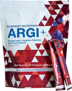 Gurpreet Nutrition L-Arginine argi + (30 sachets 10g each) immunity, athletic performance