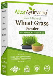 Attar Ayurveda Wheat grass powder | Immunity booster, De-Toxifying, Support healthy metabolism