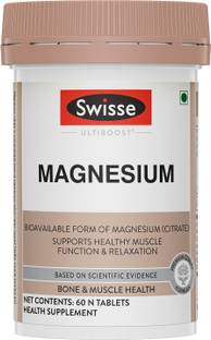 Swisse Ultiboost Magnesium Supplement for Immunity, Muscle Energy & Heart Health